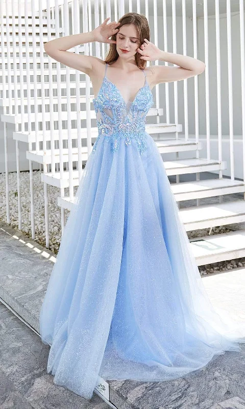 Price Cut J'Adore Dresses - J20031 Sleeveless Corset Tulle Dress