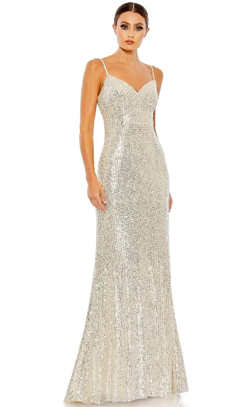 Midnight Madness Ieena Duggal 11276 - Fully-Sequined Sleeveless Formal Dress