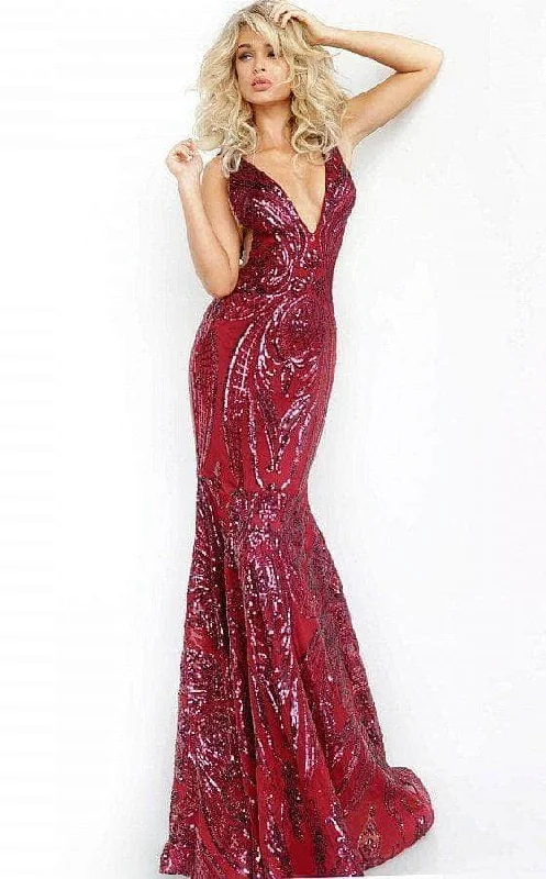 Deep Discounts Jovani - Sleeveless Sequin Evening Dress 3186SC