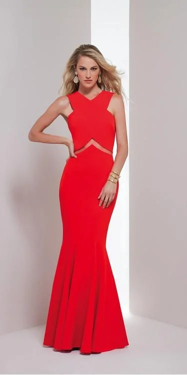 Mega Sale MIGNON Vm1702 Long Crepe Gown