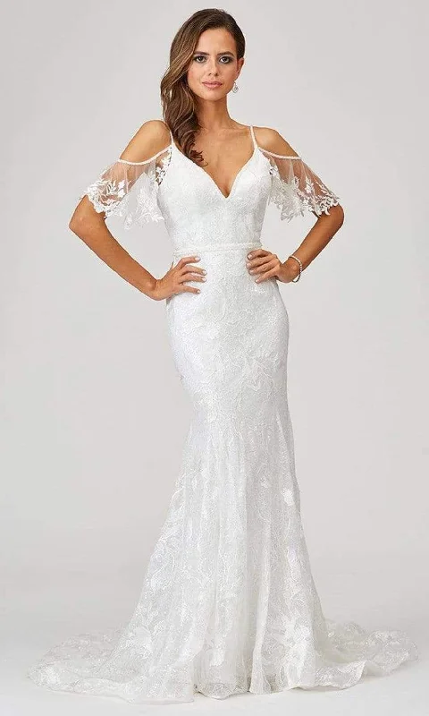 Exclusive Savings Lara Dresses - 51037 Cold Shoulder Mermaid Dress