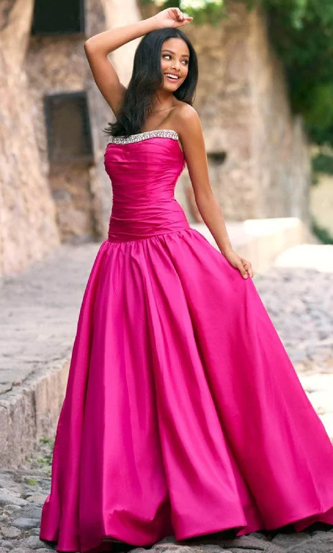 Buy Now Sherri Hill 55321 - Strapless Ruched Bodice Ballgown