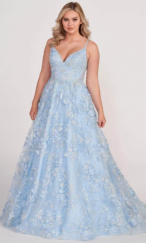 Lowest Price Ellie Wilde EW34084 - Sleeveless Embroidered Evening Dress