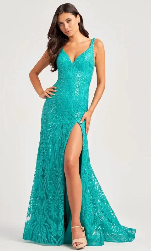Value Deals Colette By Daphne CL5285 - Sequin Fitted Evening Dress