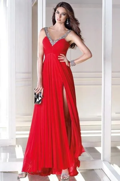 Now or Never Alyce Paris B'Dazzle - 35684 Beaded A-line Dress - 1 pc Red In Size 6 Available Now or Never Alyce Paris B'Dazzle - 35684 Beaded A-line Dress - 1 pc Red In Size 6 Available