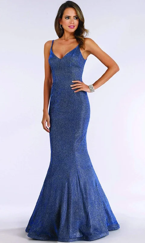 Great Bargains Lara Dresses - 29494 Spaghetti Strap Shimmer Mermaid Long Dress