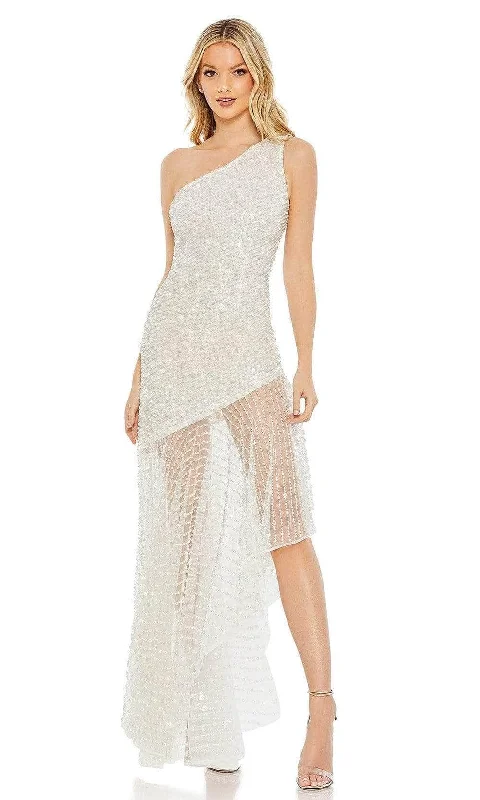 Weekend Flash Sale Mac Duggal - 93741 Beaded High Low Dress