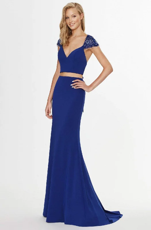 Buy More, Save More Angela & Alison - 91081 Crystal Embellished Two Piece Gown
