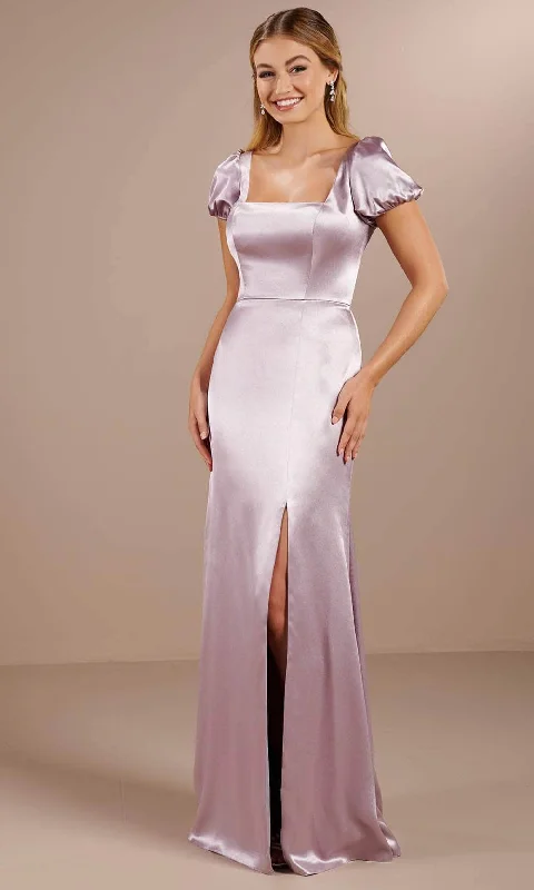 Savings Galore Christina Wu Celebration 22187 - Puff Sleeve Square Neck Prom Gown