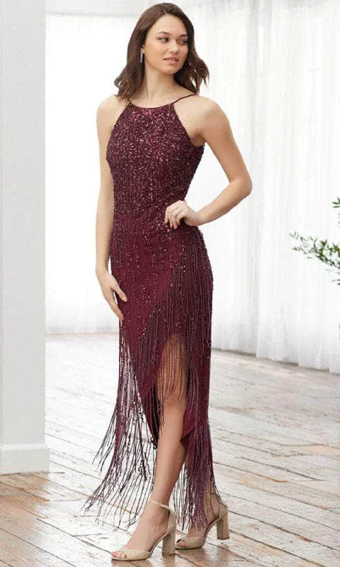 Discount Days Adrianna Papell Platinum 40377 - Halter Sheath Dress