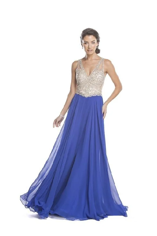 Great Deals Aspeed Design L1640 Jeweled Plunging V-neck Prom Dress - 1 pc Fuchsia In Size M Available Great Deals Aspeed Design L1640 Jeweled Plunging V-neck Prom Dress - 1 pc Fuchsia In Size M Available
