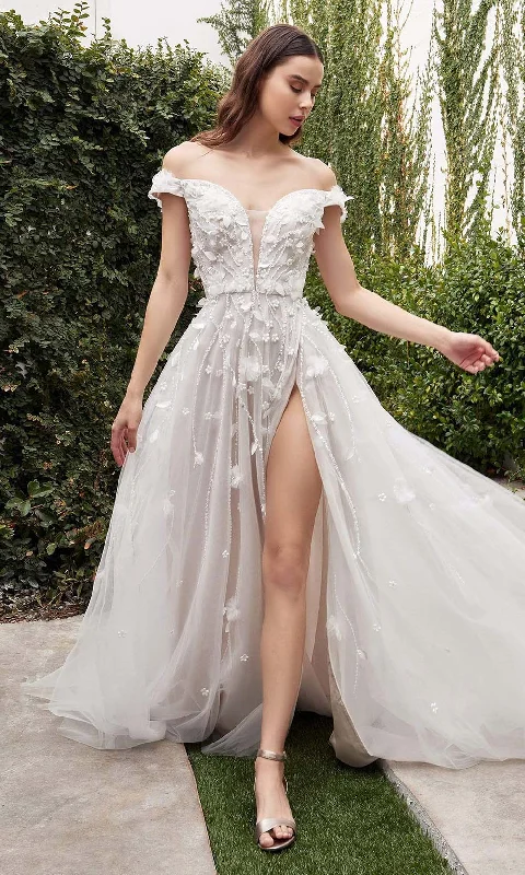 Daily Specials Andrea and Leo - A1038W Blossom Applique Bridal Gown