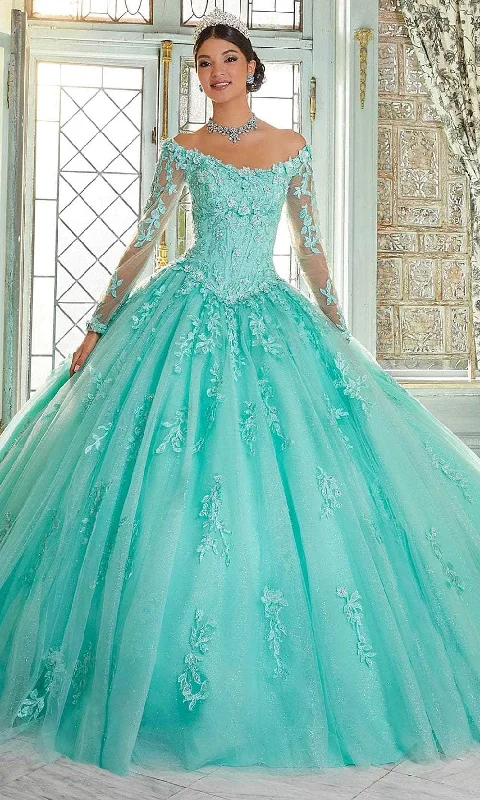 Clearance Items Mori Lee 89339 - Embroidered Tulle Quinceanera Ballgown