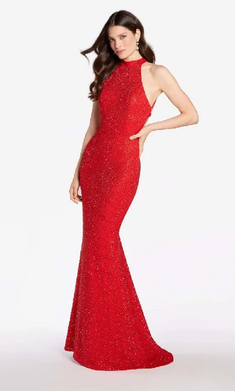 Huge Savings Alyce Paris - High Neck Diamond Lace Fitted Gown 60155