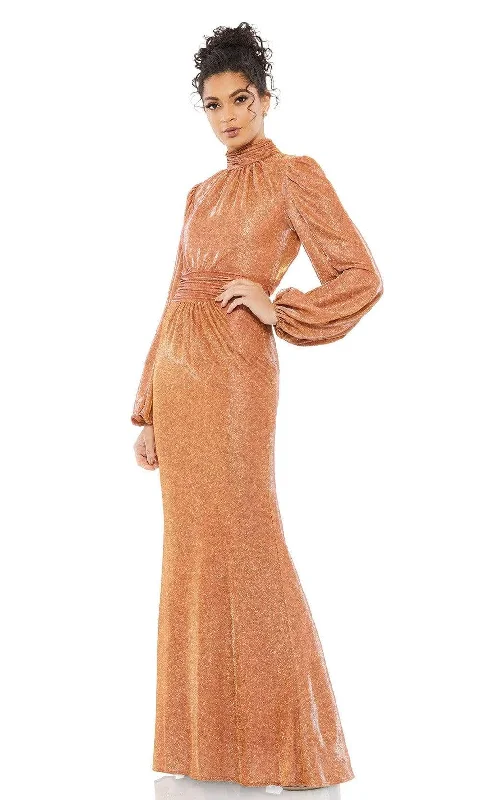 Limited Availability Mac Duggal - 11248 High Neck Ruched Mother of the Bride Dress