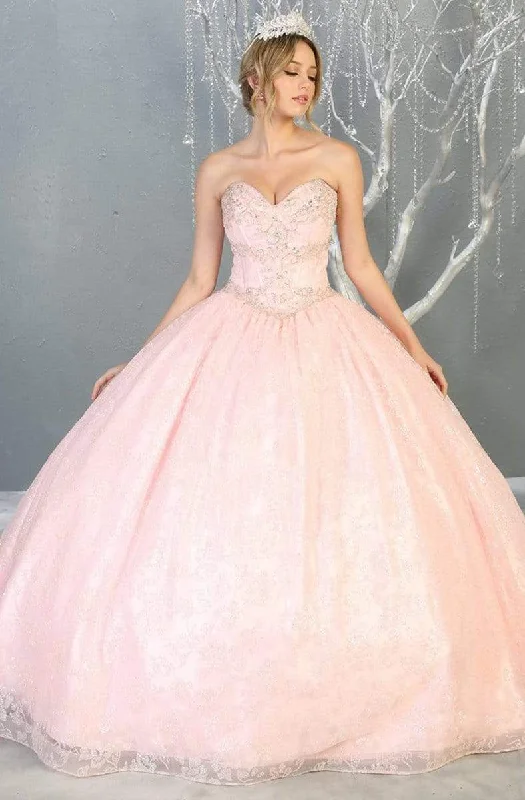Instant Savings May Queen - LK144 Embellished Sweetheart Ballgown