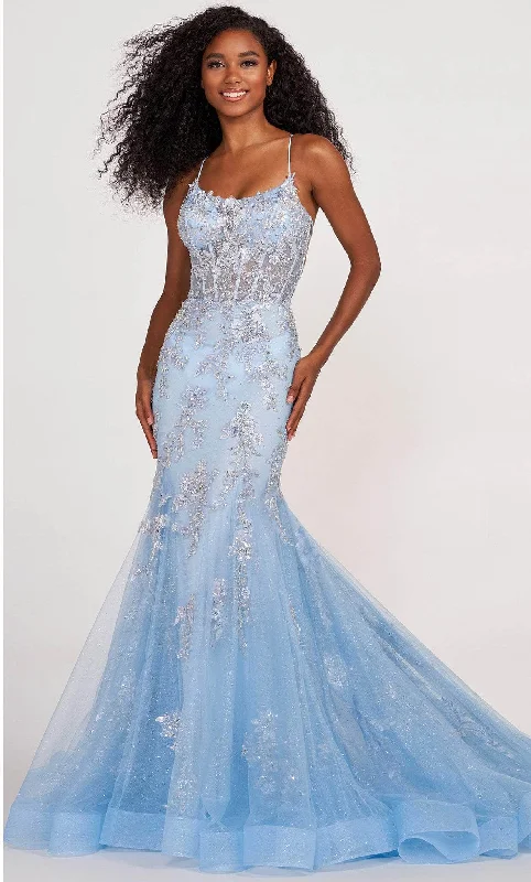 Super Deal Ellie Wilde EW34054 - Embellished Mermaid Evening Gown