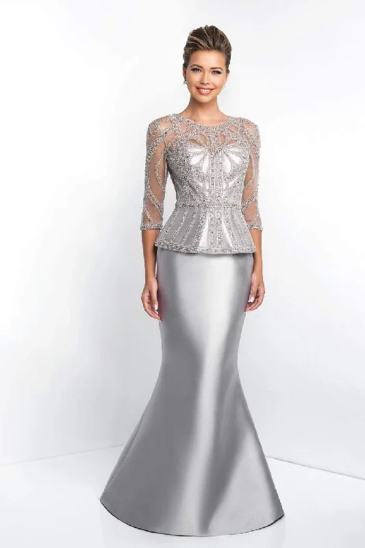 Huge Discounts Blush by Alexia Designs Beaded Mikado Mermaid Evening Gown S2000