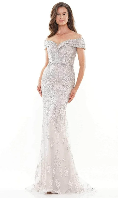 Deal Dash Rina Di Montella - Lace Mermaid Evening Gown RD2737 - 1 pc Light Mauve In Size 10 Available