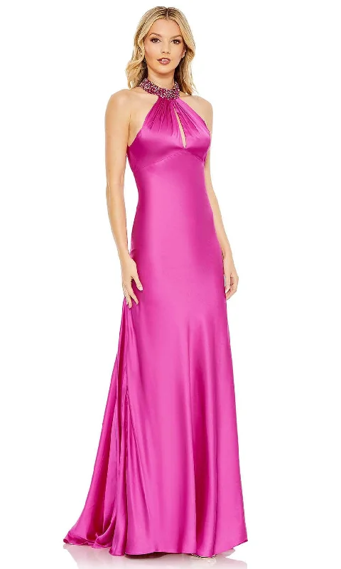 Quick Sale Mac Duggal 70252 - High Halter Neck Evening Dress