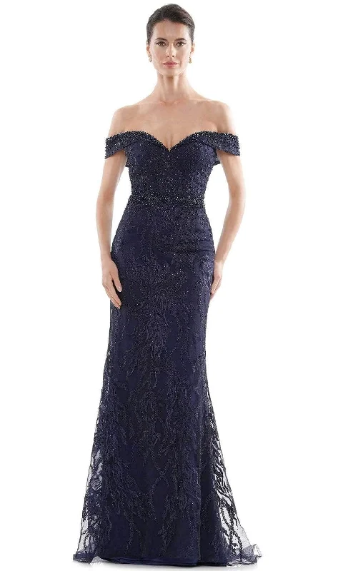 Hot Deal Rina Di Montella - Embellished Trumpet Formal Gown RD2713