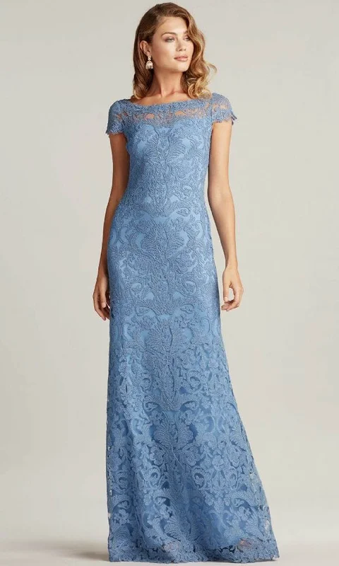 Markdowns Tadashi Shoji ALX1812LY - Adena Corded Embroidery Gown