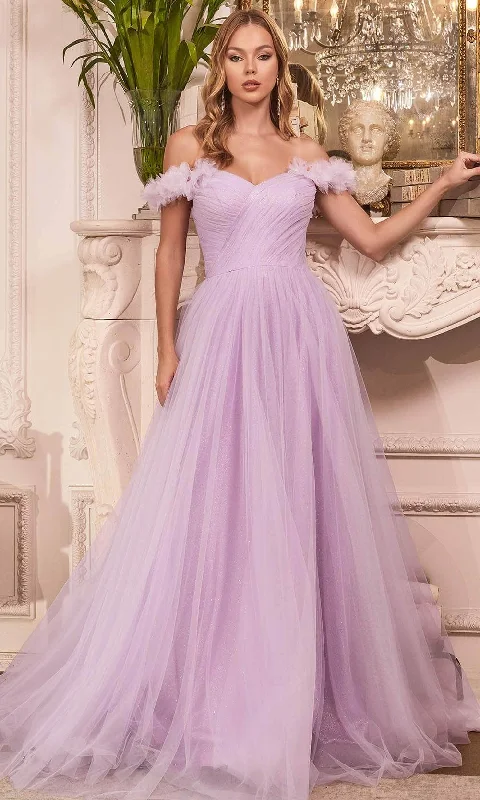 Don't Wait Cinderella Divine - Ruched Sweetheart Tulle Prom Gown CD957 - 1 pc Lilac In Size 4 Available Don't Wait Cinderella Divine - Ruched Sweetheart Tulle Prom Gown CD957 - 1 pc Lilac In Size 4 Available