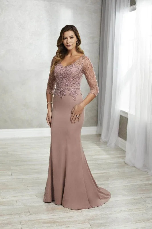 Final Clearance Christina Wu Elegance 17933 - Beaded Trumpet Evening Gown