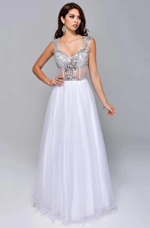 Price Fest Nina Canacci - 8035 Bedazzled Sweetheart Ballgown