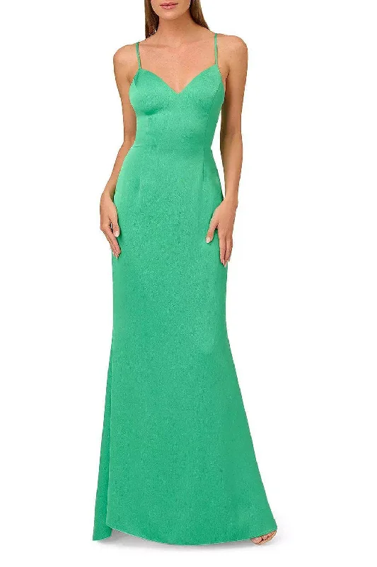 Lowest Price Liv Foster ML1E208205 - V-Neck Adjustable Strap Evening Dress