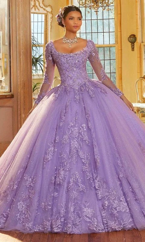 Get It Before It’s Gone Mori Lee 34061 - Scoop Neck Quinceanera Ballgown