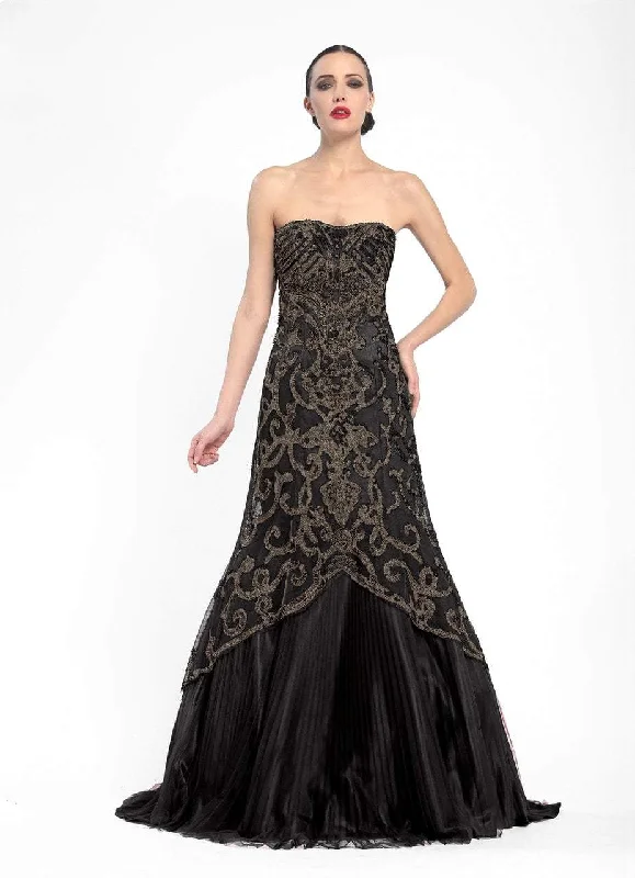 Savings Galore Sue Wong - Sweetheart Flutter Trumpet Gown N5360 - 1 pc Champagne in Size 4 Available Savings Galore Sue Wong - Sweetheart Flutter Trumpet Gown N5360 - 1 pc Champagne in Size 4 Available