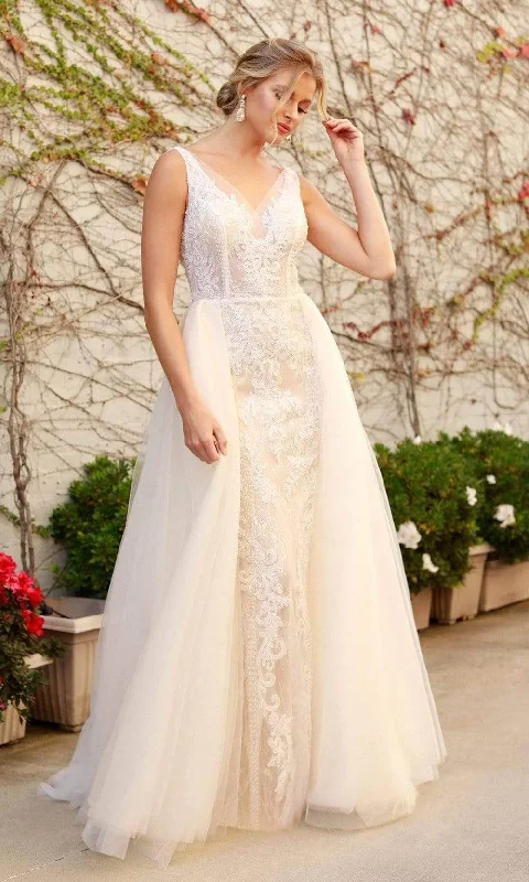 Grand Opening Sale Nox Anabel - E474 Lace Applique A-Line Dress