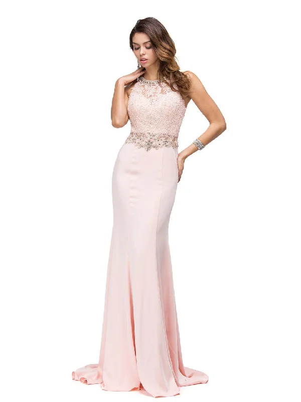 Now or Never Dancing Queen 9763 Lace Illusion Bateau Mermaid Dress