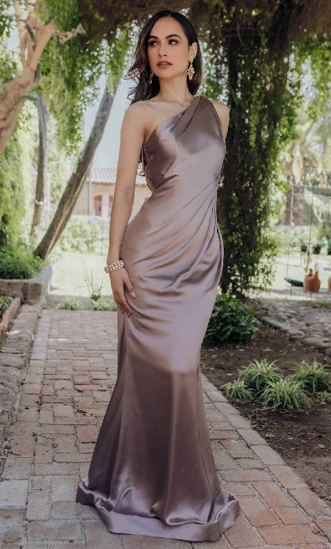Time-Limited Offer Terani Couture 232E1228 - Asymmetric Bow Back Evening Gown