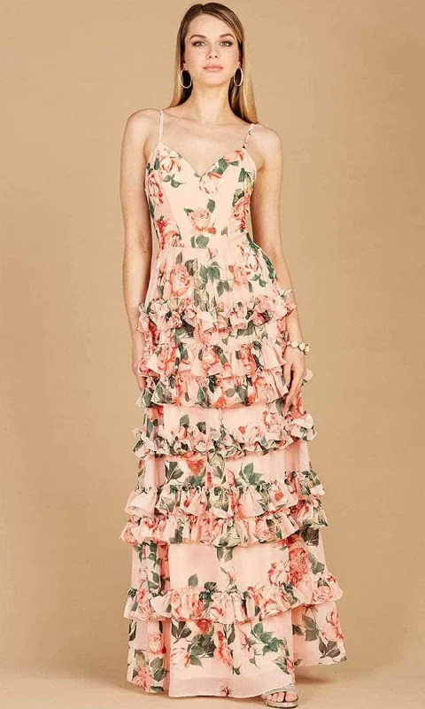 Exclusive Offers Lara Dresses 29242 - Sweetheart Floral Printed Dress