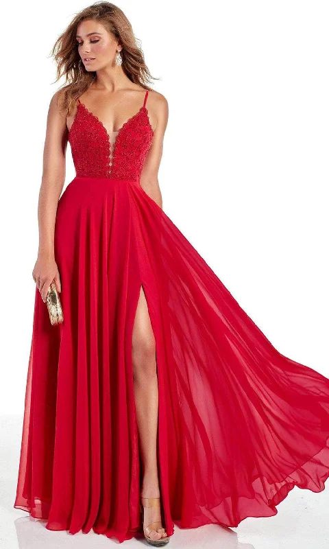 Stock Clearance Alyce Paris 60953 - Embroidered Bodice Evening Gown