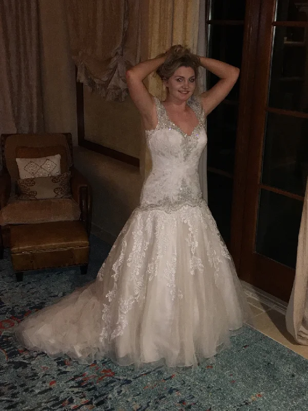 Unbeatable Prices Allure Bridals 79662 11052 12 IVORY/SIL