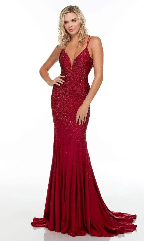 Bonus Savings Alyce Paris - 61138 Beaded Sleeveless Mermaid Gown