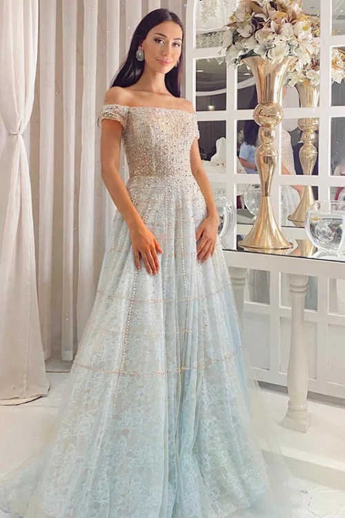 Super Savings Luxury Dubai Mint Green Evening Dresses Elegant Off Shoulder Lilac Arabic Formal Dress for Women Wedding Party Super Savings Luxury Dubai Mint Green Evening Dresses Elegant Off Shoulder Lilac Arabic Formal Dress for Women Wedding Party