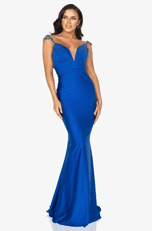 Savings Galore Terani Couture - Beaded Scoop Back Prom Dress 2011P1469 - 1 pc Coral In Size 2 Available