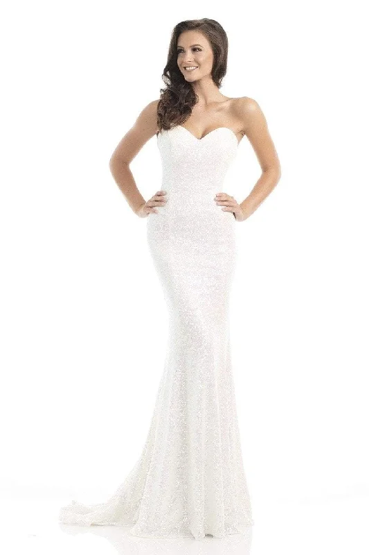 While Supplies Last Johnathan Kayne - Strapless Sequined Mermaid Long Gown 461 - 1 Pc Iridescent White in Size 8 Available While Supplies Last Johnathan Kayne - Strapless Sequined Mermaid Long Gown 461 - 1 Pc Iridescent White in Size 8 Available