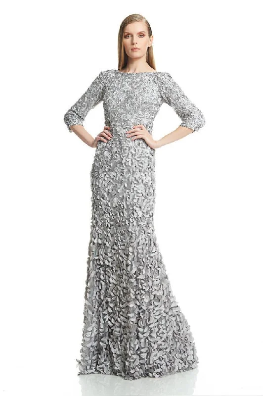 Today’s Deal Theia 882663 Petal Bateau Evening Gown