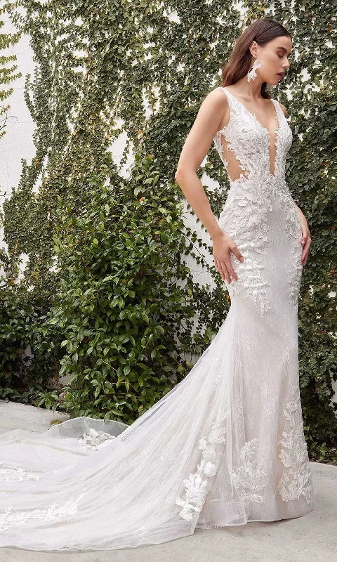 New Arrival Andrea and Leo - A1072W Lace Applique Mermaid Bridal Gown
