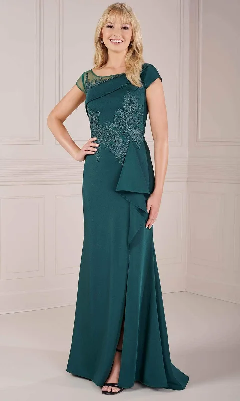 New Deals Christina Wu Elegance 17141 - Illusion One Shoulder Evening Dress