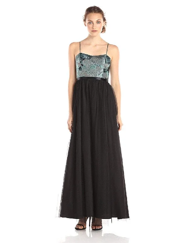 Savings Alert Aidan Mattox - High Waist Sweetheart A-Line Dress 151A10280