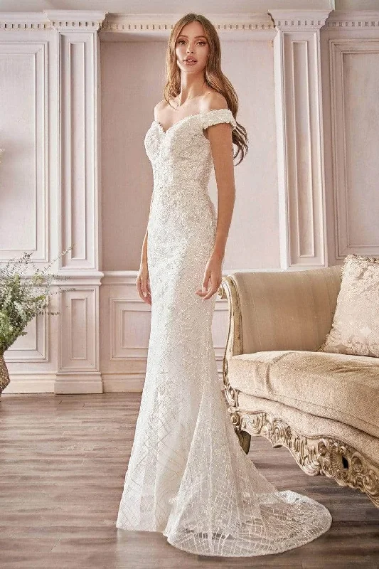 Big Discounts Cinderella Divine Bridal - Sweetheart Glitter Print Wedding Dress CD929 Big Discounts Cinderella Divine Bridal - Sweetheart Glitter Print Wedding Dress CD929