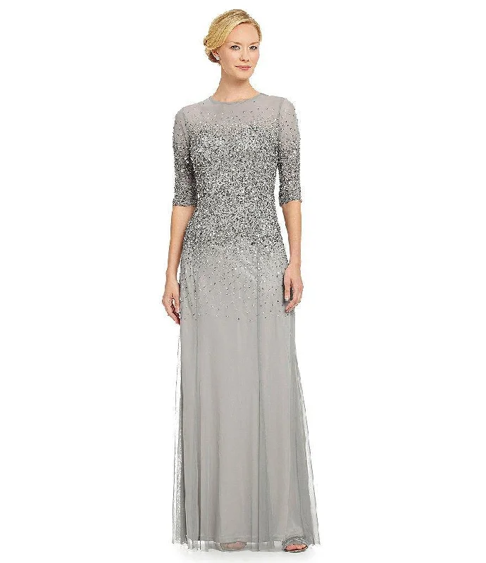 Clearance Sale Adrianna Papell 91863330 Sequin Embellished Gown - 1 pc Mist In Size 12 Available Clearance Sale Adrianna Papell 91863330 Sequin Embellished Gown - 1 pc Mist In Size 12 Available