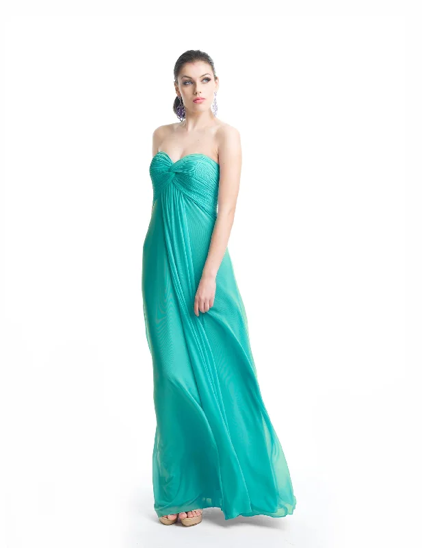 Can't Be Beat J'Adore Dresses - J5082 Strapless Knot Accented Empire Long Gown
