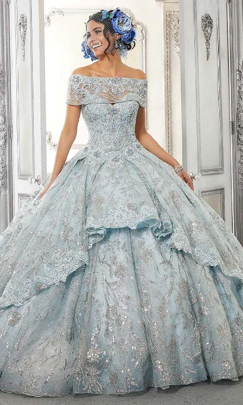 YEAR-End Sale Vizcaya by Mori Lee - 34055 Sweetheart Natural Ball Gown